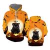 Halloween Men's Funny Sweatshirt Unisex 3d Printed Pumpkin Ghost Horror Print Hoodie Harajuku Fashion Pullover