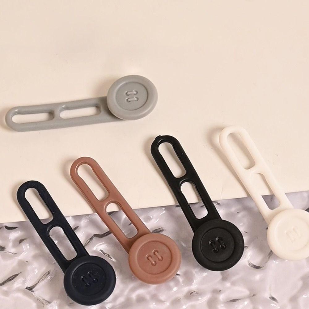 10 шт. Эластичные расширители пуговиц для рубашек, удлинитель воротника, relief для шеи, для тесных воротников рубашек, платьев, брюк