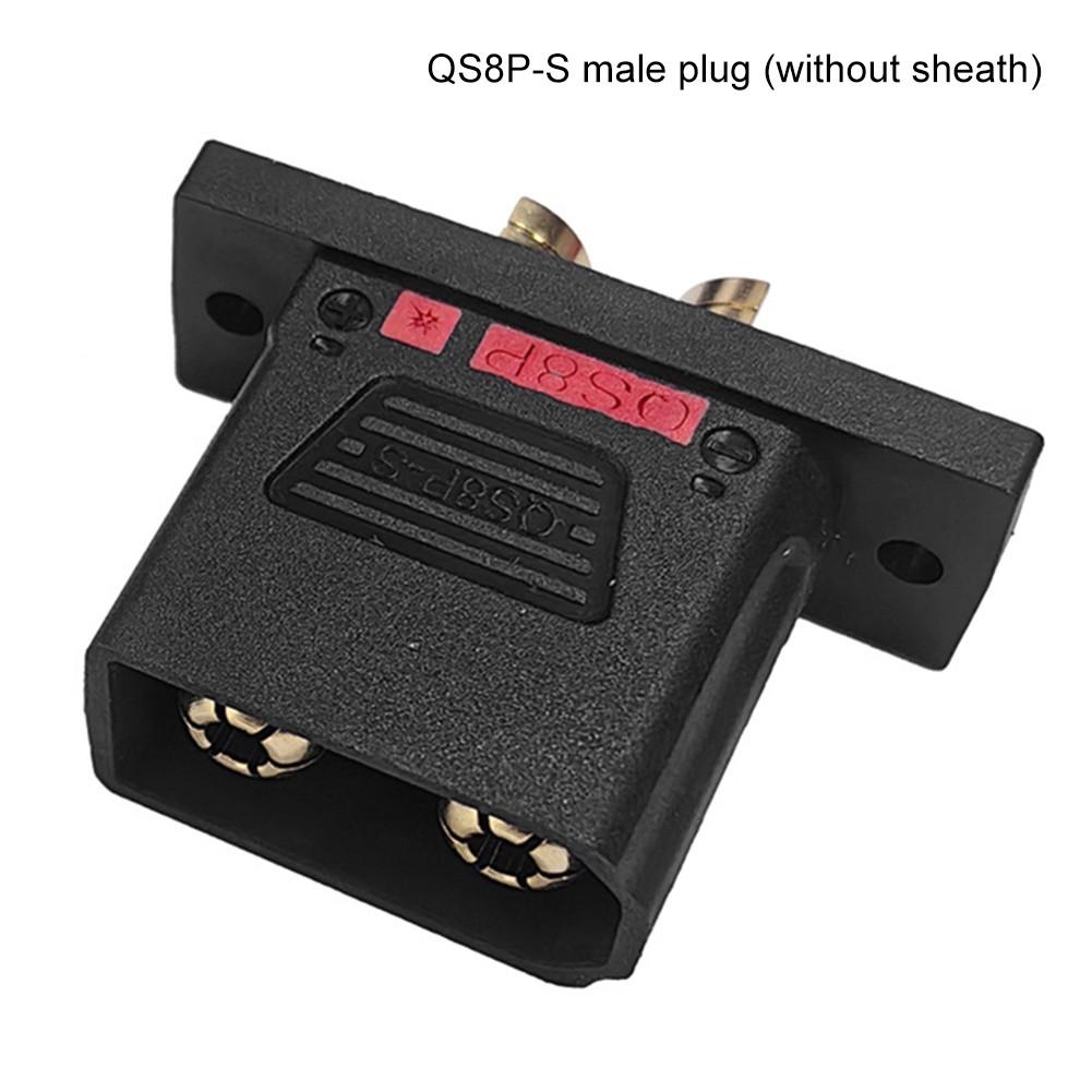 Drones Compatible 130180A Battery Connectors QS8PS High Current Power Plugs