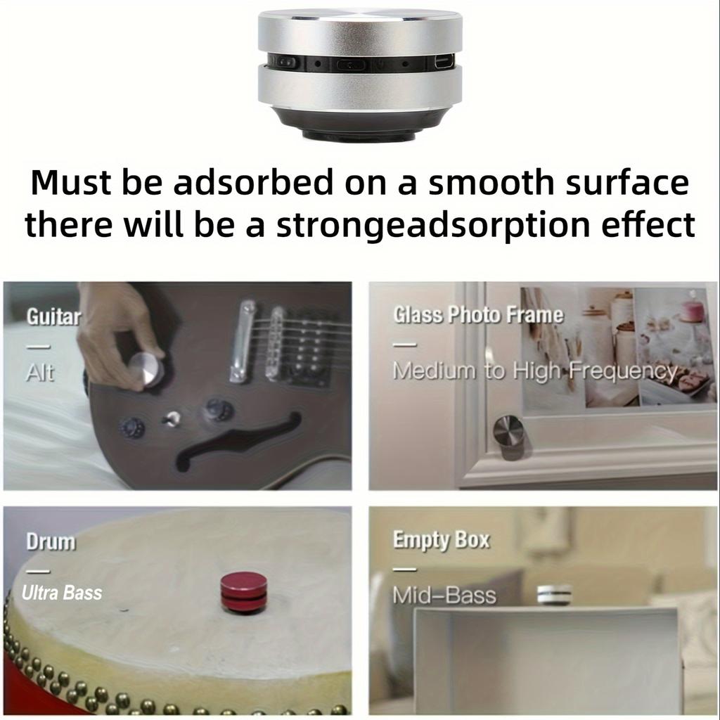 Resonance Guide Audio Wireless TWS Compact Mini With Bass Speaker Speaker