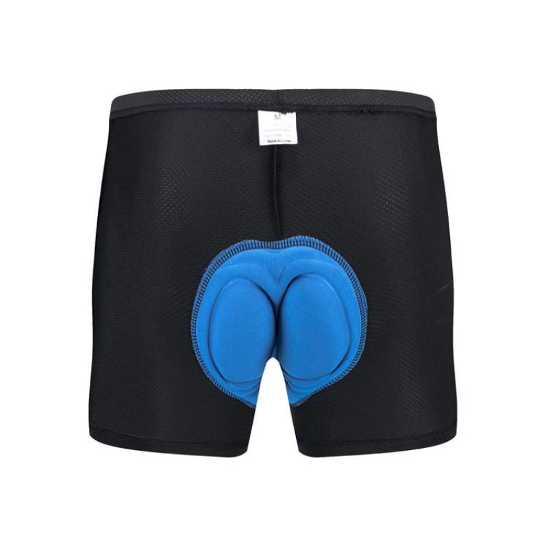 Mens Cycling Shorts With Thick Gel Pad Breathable Quick-Dry Bike Underwear Mountain Road Use