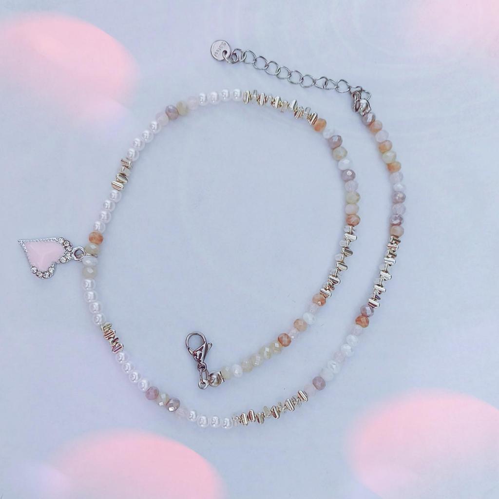 Элегантный браслет с осенней орхидеей для женщин: Простой стиль Мори, идеальный для повседневной носки