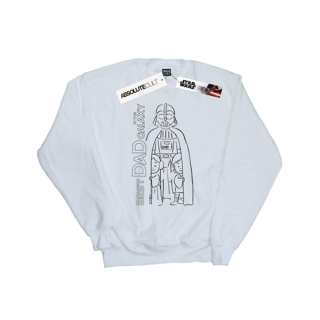 Star Wars Mens Best Dad In The Galaxy Sweatshirt