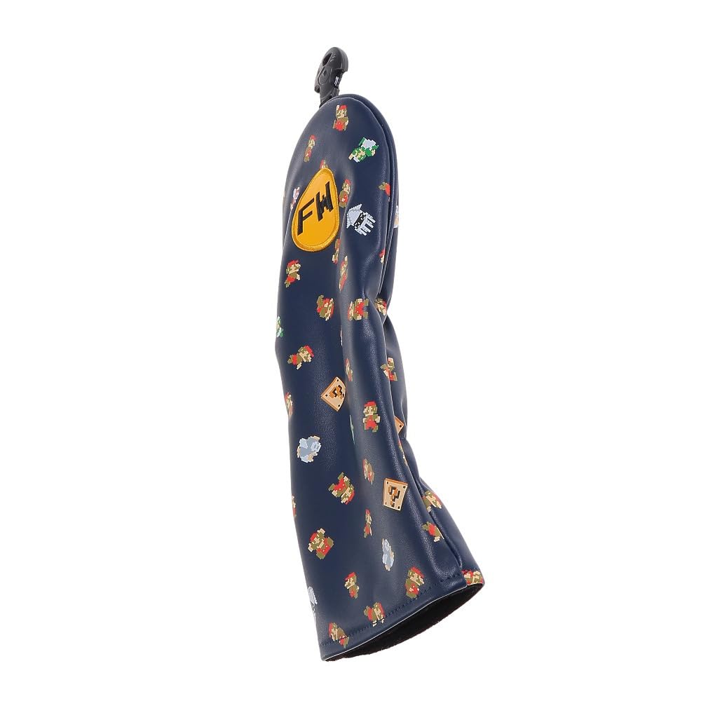 Enjoy Caddie Bag Super Mario Headcover for Fairway Wood Navy Bros. (SBHF002)