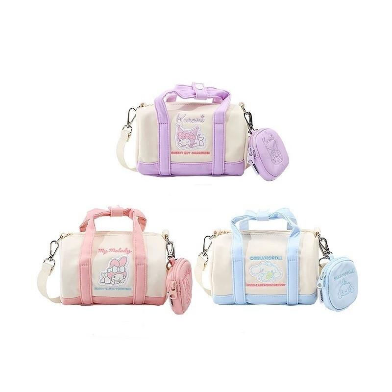 Большая нейлоновая сумка Kuromi Melody Cinnamoroll со шнурком для повседневного использования