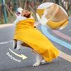 Water Repellent Fabric Large Dog Rain Coat Hooded Cut Waterproof Pet Cloak  Daily Rain Walk