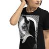 Devil Worship Satanism The Devil Satanic Nun Evil Horror Unisex T-Shirt