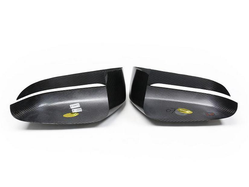 Dry Carbon Fiber Rearview Mirror Cover for BMW G20, G30, G32, G10: 3-8 Series
