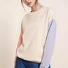 Nike Color Block Crewneck Sweatshirt Women Tops White DJ6946-156