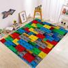 3D Ковер из строительных блоков Трехмерный ковер Ковер для гостиной Дивана Придверный коврик Украшение Противоскользящий коврик для пола Домашнее украшение