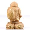 Hanro Art Sculpture Buddha Statue, Daikokuten, One of the Seven Lucky Gods, Brings Good Fortune (6cm High X 3.5cm Wide X 3cm Deep), Promotes Business