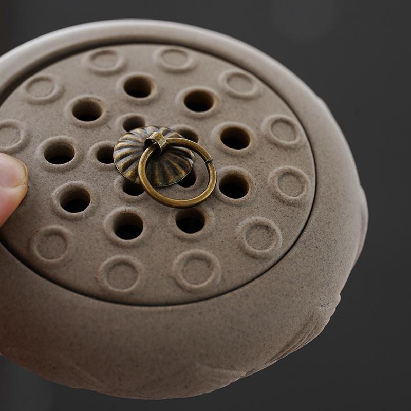 Imitation Ancient Ceramic Incense Coil Furnace Home/Study/Office/Tea Room Joss Stick/Tower Incense Creative Aromatherapy Stove