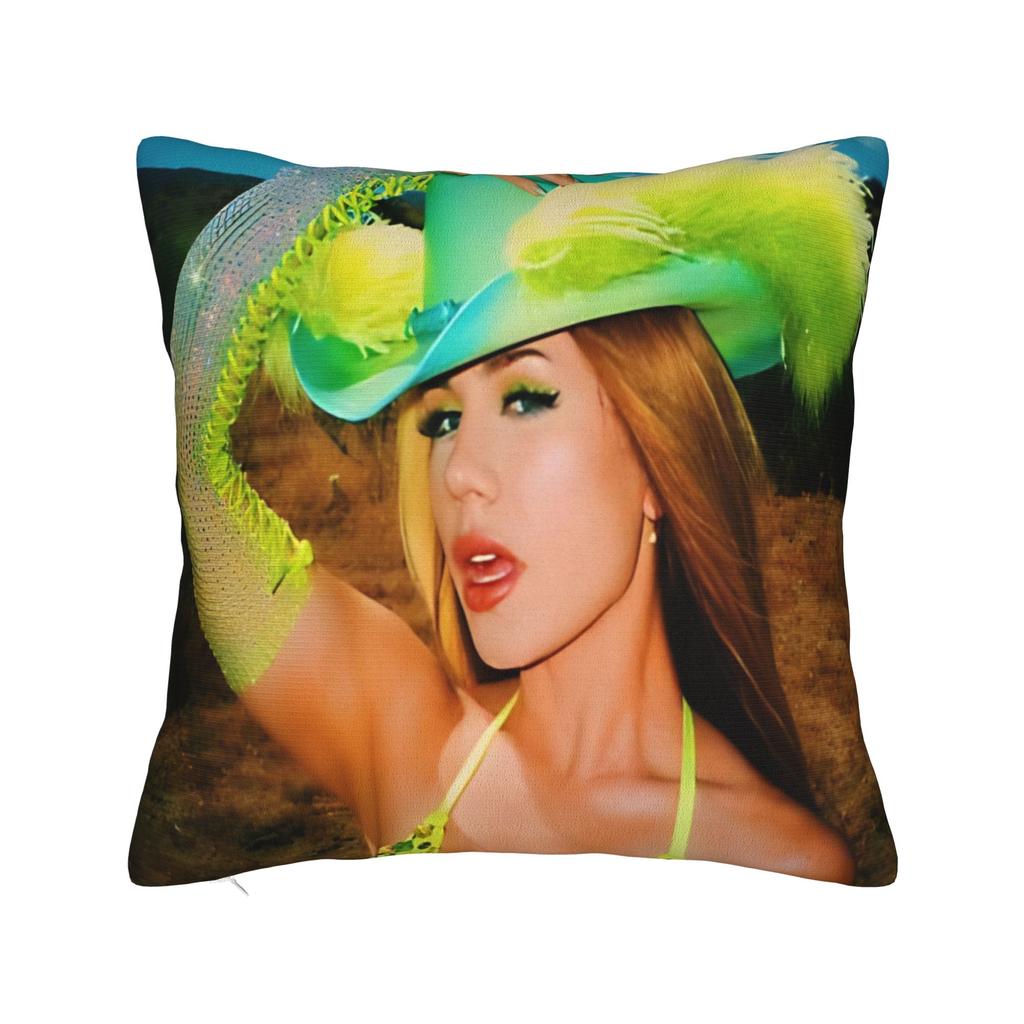 New Singer Slayyyter Merch Pillow Cover Custom Cushion Cover Vintage Pillow Case For Couch Sofa Bedroom