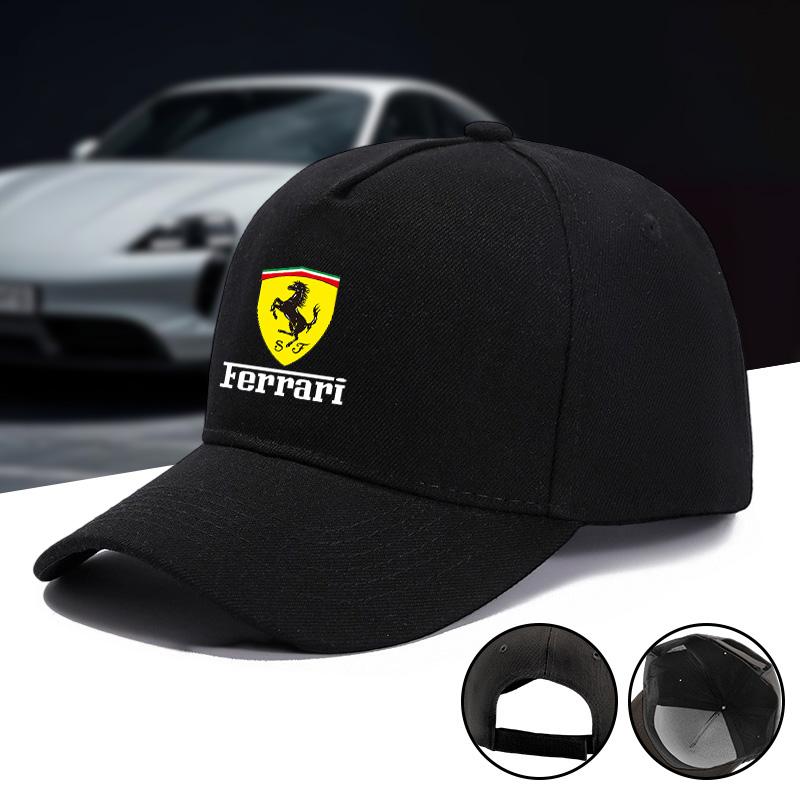 Кепка F1 Ferrari Racing Регулируемая Бейсболка Солнцезащитные Кепки Аксессуары Для Ferrari F430 Stradale 458 488 599 612 F12 Charles Leclerc