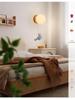 Nordic Moon Astronaut Wall Light for Kids' Rooms - Creative Cartoon Bedside Lamp for Boys and Girls.