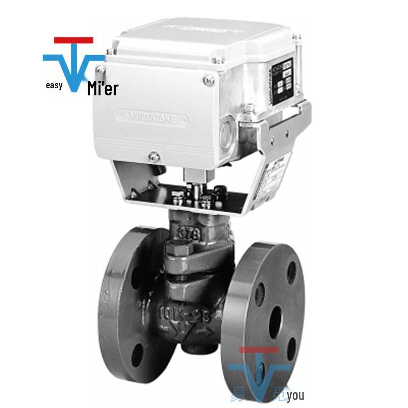 Azbil Japan Steam Electric Ball Valve (Models: vy5115l0013, vy5115l0014) Two-Way Temperature Control Valve