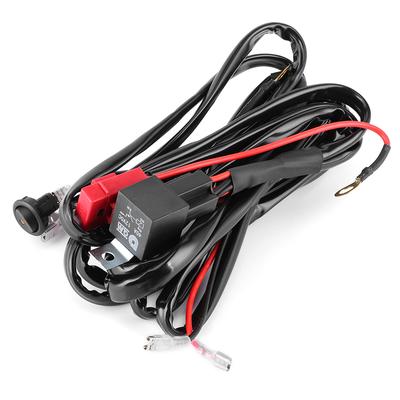 12V40A Высокомощный рабочий выключатель света жгут проводов водонепроницаемый для светодиодных длинных полосовых прожекторов