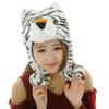 Neck Warmer Plush Moving Hat Animal Movable Ears Airbag Cap Trapper Hat Animal Earflap Hat  Winter