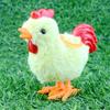 1 шт. Милая плюшевая заводная курица Детская игрушка Заводные прыгающие ходячие цыплята Игрушки