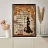 Being A Witch Is A Way Of Life Poster Witch Quotes Wall Art Halloween Decor Witch Sign Art Print Pictures Retro Canvas Painting