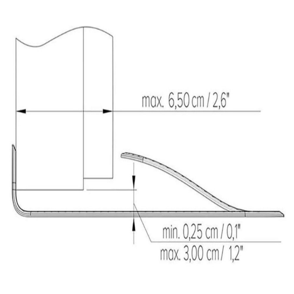 PVC Door Stopper Safety Protector Door Wedge Holder New Floor Door Stopper Anywhere