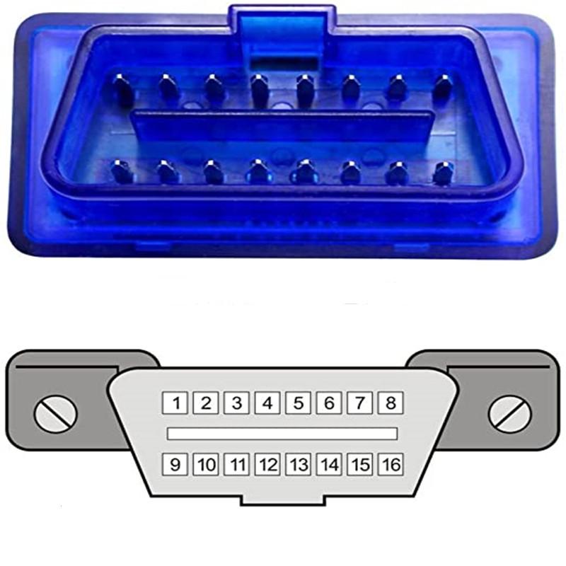 MINI ELM327 V1.5/V2.1 адаптер сканера автоматический диагностический инструмент Bluetooth-совместимый OBD/OBDII считыватель кодов для Android Windows
