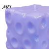 Office Desk Toys Blueberry Cheese Squeeze Toy, Stress Relief Block Sensory Slow Fidget Rising Cube Pinch Toy for Home Focus Aid