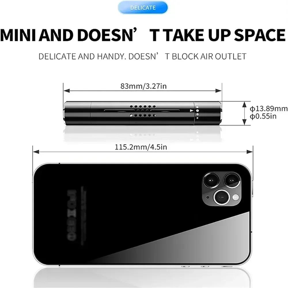 Освежитель воздуха для автомобиля, зажим для вентиляционного отверстия, кондиционер, ароматизатор, твердый парфюм, аромат с 5 ароматизированными палочками для салона автомобиля