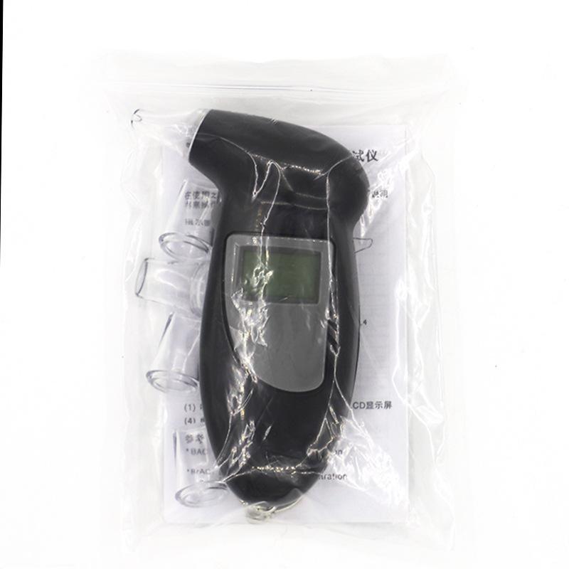 1PCS Portable Blowing Alcohol Testing Breath Analyzer Equipment For Automobiles With LCD Display