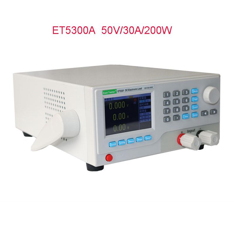 East Tester ET53 Series Programmable DC Electronic Load USB Single/Dual Channel Meter 150V/40A/400W Battery Capacity Tester