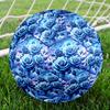 1pc Blue Rose Fantasy Size 5 Soccer Ball Professional Lightweight Durable Match Training Football Indoor &Outdoor Sports BallTraining Ball y55