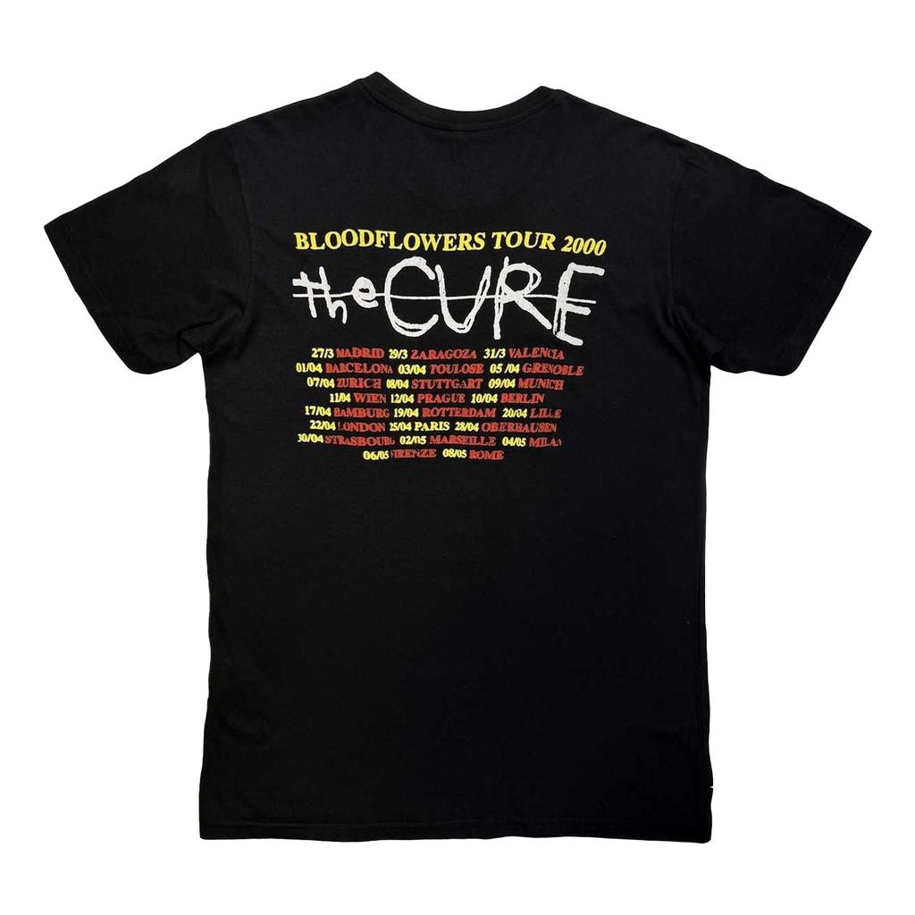 The Cure Unisex Adult Bloodflowers Tour ´00 T-Shirt