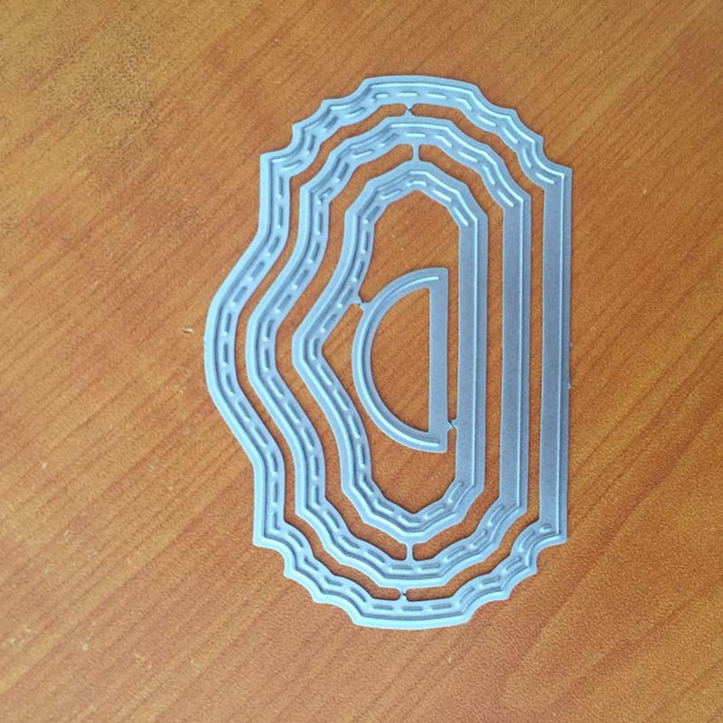 Dies Metal Irregular Cutting Frame Scrapbooking Album Paper Cards Decorative Crafts Embossing Cuts