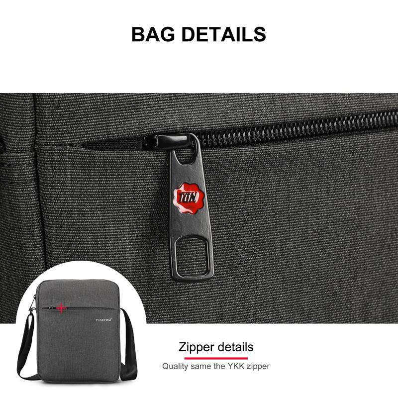 Бренд Tigernu, мужская сумка-мессенджер, водонепроницаемые сумки через плечо высокого качества для мужчин, деловые сумки через плечо, 2021, мужские мини-сумки