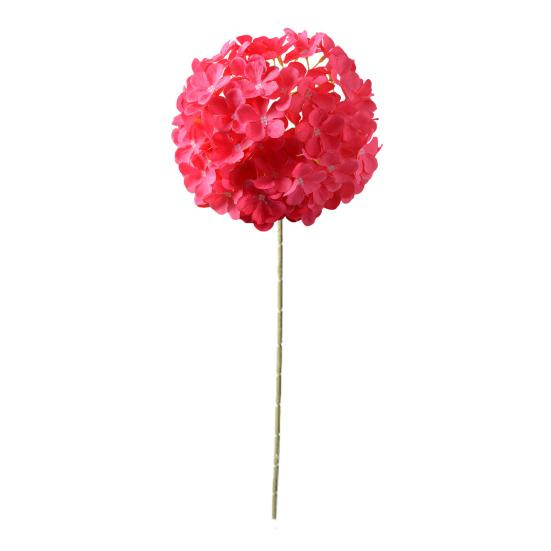 Real Touch Faux Hydrangea Flower 27" Large Fake Silk Hydrangea with Long Stem for Vase Wedding Party Centerpiece Home Table Decor