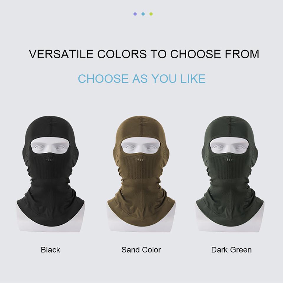 Loogdeel Накидка на голову Мотоциклетный солнцезащитный козырек Дышащая защита шеи Подшлемник для мужчин и женщин Спорт на открытом воздухе Велосипедная маска