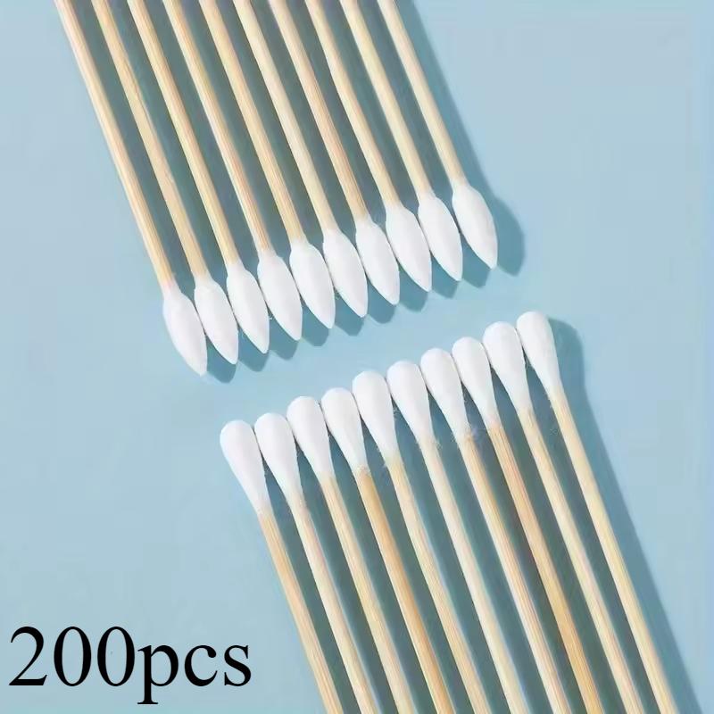 6-дюймовый заостренный и круглый длинный ватный тампон, высокоабсорбирующие аппликаторы с ватным наконечником, для нанесения макияжа на масляной основе и средства для снятия макияжа