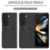 Простой чехол-накладка однотонный, приятный на ощупь, для Samsung Galaxy Z Fold 7 6 5 4 3 2, с магнитом, для беспроводной зарядки, тонкий, защищающий от падений