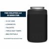 YETI Rambler 12oz Colster Изолятор для банок стандартного размера, Черный (Пустые банки)