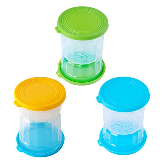 Банка для солений в форме песочных часов, разделитель сока для солений, пищевая, без BPA, герметичная, устойчивая к протечкам, банка для хранения солений