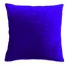 Home D Cor Throw Pillow Solid Blue Decorative Velvet Cushion Cover - Choose