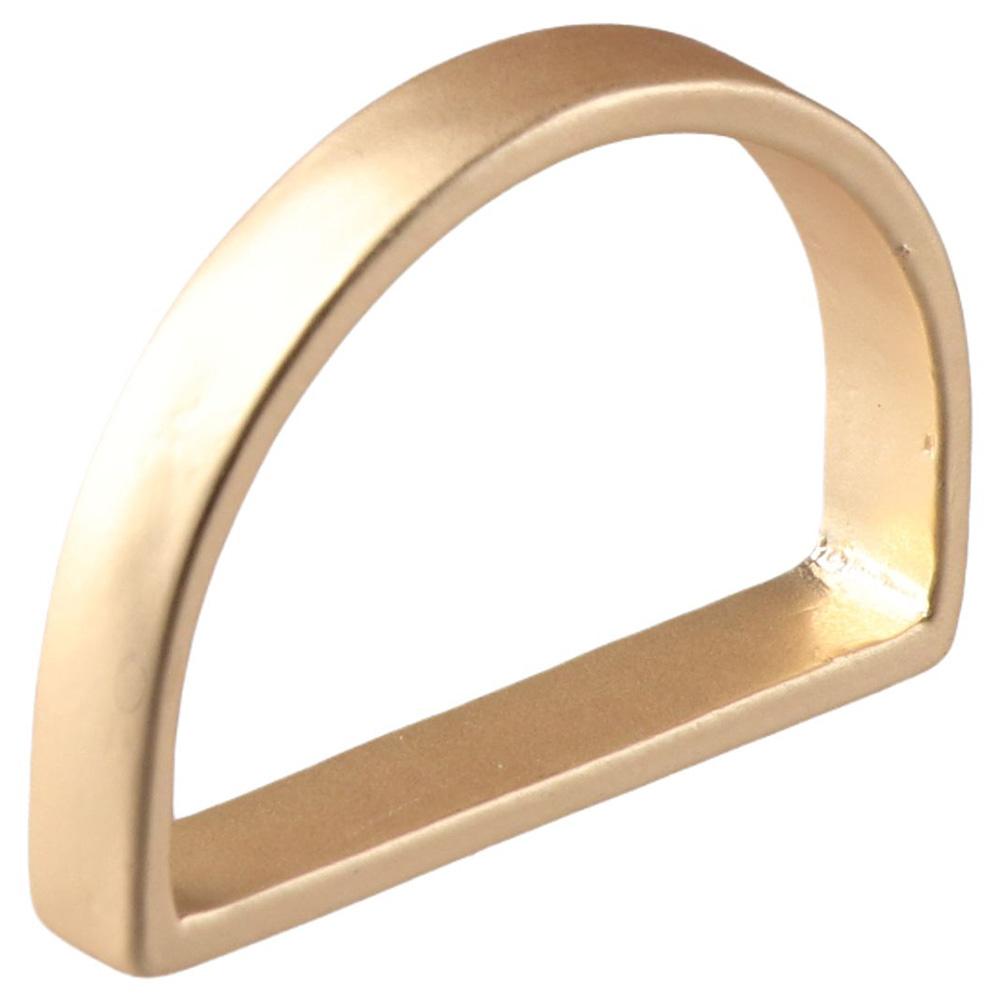 12 шт. Металлические кольца для салфеток из нержавеющей стали D-образные держатели для колец для салфеток Современный минималистичный кухонный гарнитур