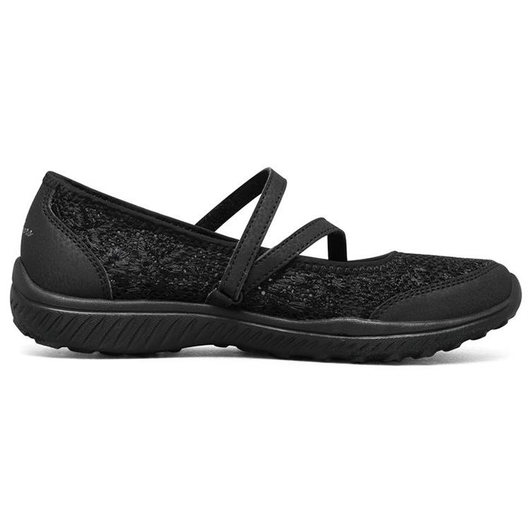 Skechers Be-Light Сетчатые Простые Удобные Повседневные Туфли Женские повседневные туфли Черный 100022-BLK