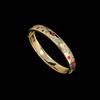 WUIHA 925 Sterling Silver Lab Sapphire Emerald Citrine Ruby Aquamarine High Carbon Diamond Gemstone Bracelet Bangle Fine Jewelry