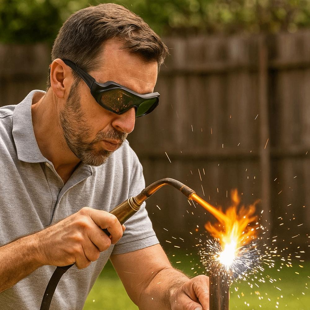 Solar Powered Automatic Dimming Welding Glasses Anti-glare Welding Goggles Soldering