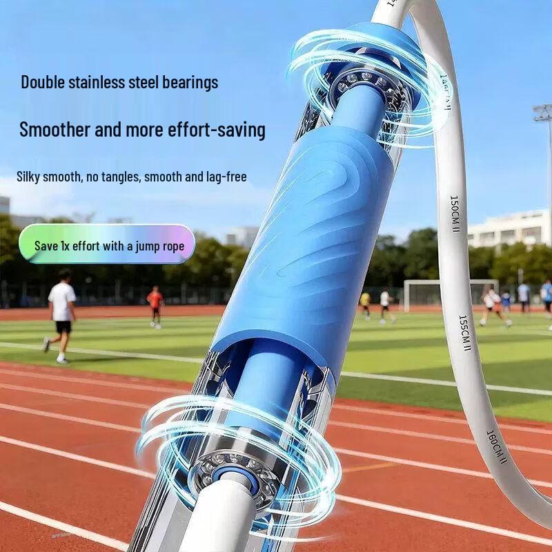 Exam-Ready Double Bearing Speed Jump Rope