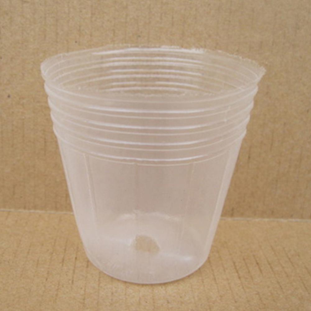 Прозрачные горшки для рассады Пластиковые контейнеры для размножения орхидей Цветы Овощи Выращивание Принадлежности для рассады Садовые инструменты