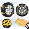 4pcs Universal  Car Winter Tire Wheels Snow Chains Snow Tire Anti-skid Chains Wheel Tyre Cable Belt Winter