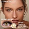 Контактные линзы FUNSACHY 1Pair, натуральные цветные линзы для глаз, цветные контактные линзы для глаз, косметические мягкие линзы для глаз, для учащихся ...