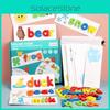Wooden Puzzle Kids Toy With Alphabet Word Play For Early Development Learning